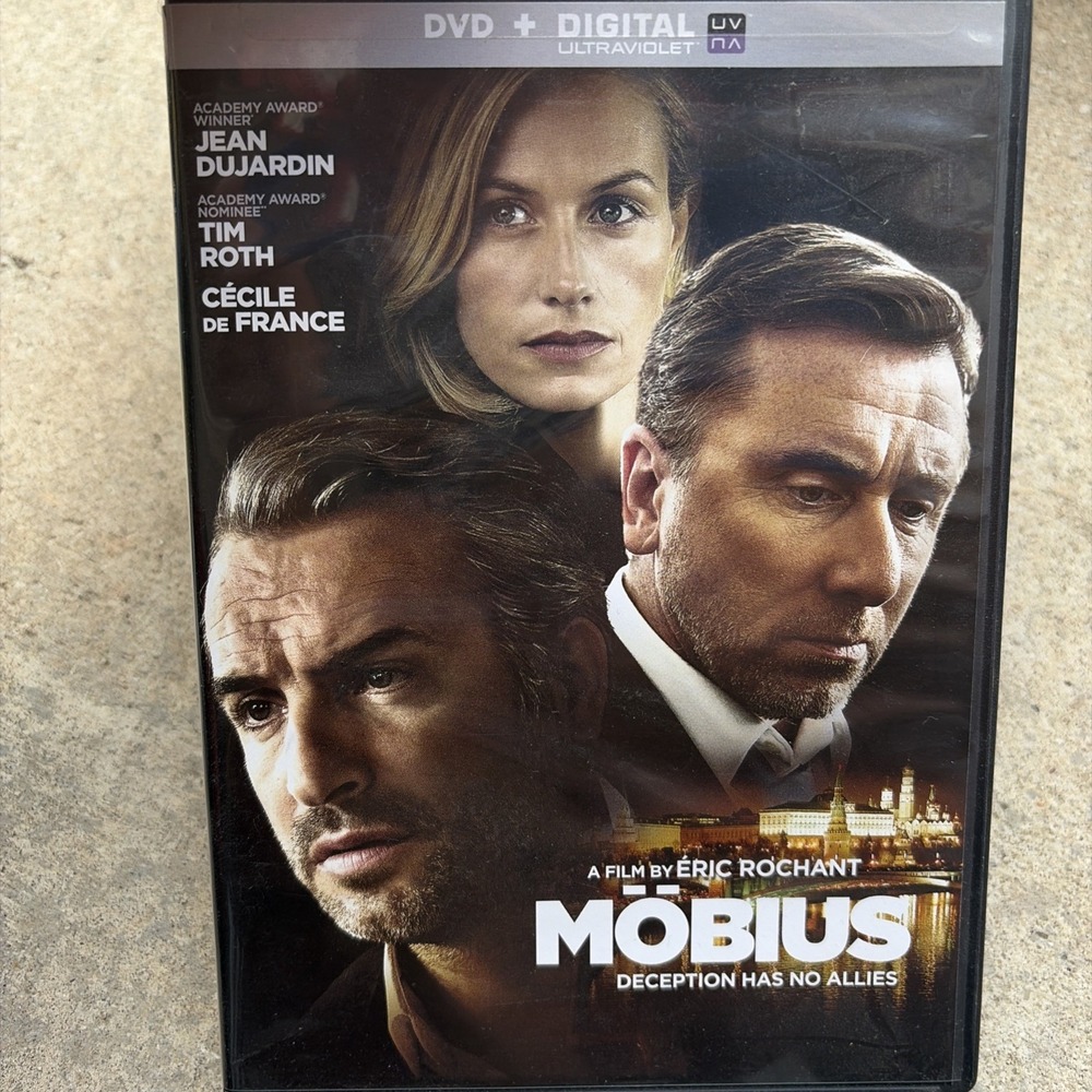 Möbius DVD 2014 - Time Roth Jean Dujardin Russian Espionage